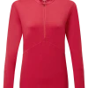 Mountain Equipment Nava Women's LS Zip T Damen Bekleidung